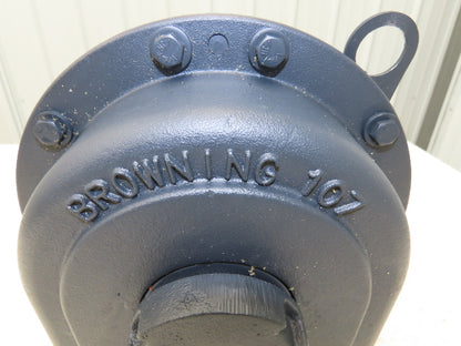 Browning 107SMTP25 Shaft Mount Reducer Gearbox 4.725:1 Ratio 6.4Hp Torque Taper