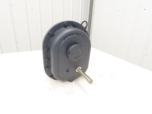 Browning 107SMTP25 Shaft Mount Reducer Gearbox 4.725:1 Ratio 6.4Hp Torque Taper