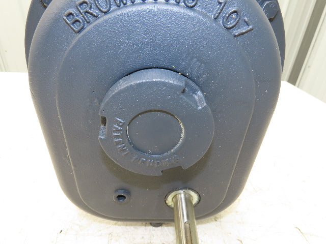 Browning 107SMTP25 Shaft Mount Reducer Gearbox 4.725:1 Ratio 6.4Hp Torque Taper