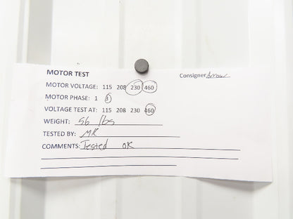 Electrodrives AL100LS02T/2 Alpak II AC Motor 4kw 5Hp 3440rpm 230/460V 3PH 100L