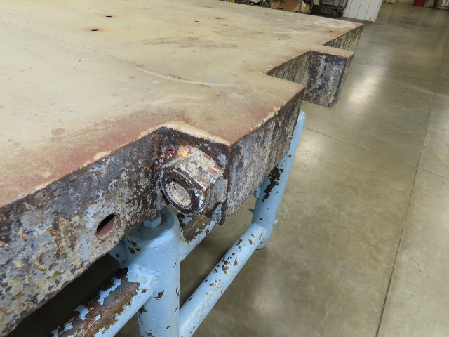Cast Iron Steel Welding Layout Table 84x54" Hollow Core 1/2" Thick Top 3-1/2"