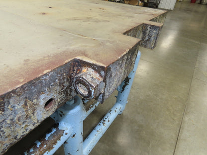 Cast Iron Steel Welding Layout Table 84x54" Hollow Core 1/2" Thick Top 3-1/2"
