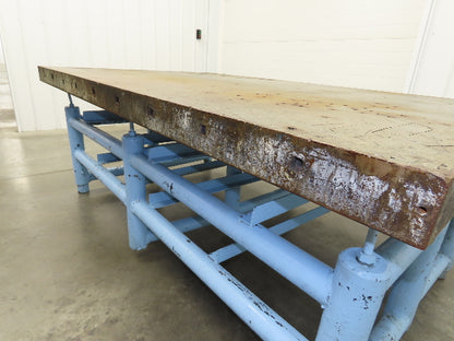 Cast Iron Steel Welding Layout Table 84x54" Hollow Core 1/2" Thick Top 3-1/2"