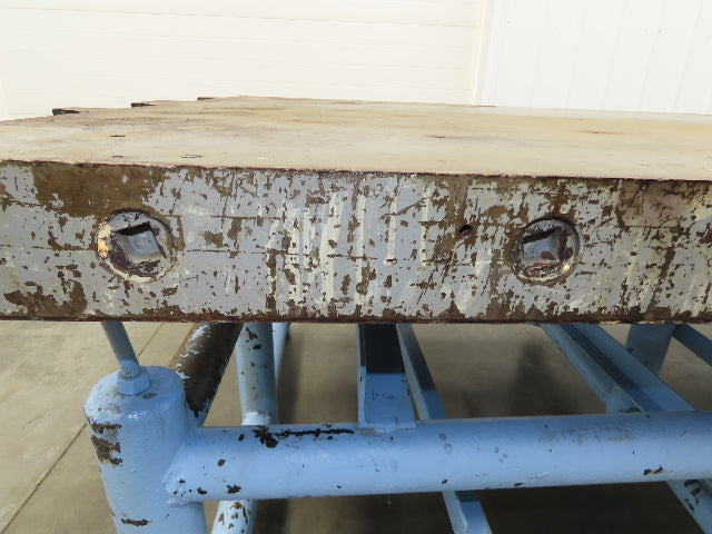 Cast Iron Steel Welding Layout Table 84x54" Hollow Core 1/2" Thick Top 3-1/2"