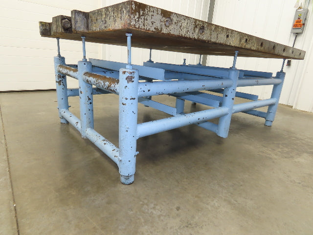 Cast Iron Steel Welding Layout Table 84x54" Hollow Core 1/2" Thick Top 3-1/2"
