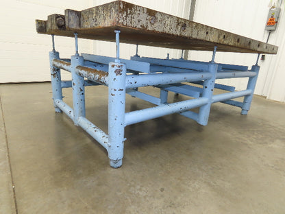 Cast Iron Steel Welding Layout Table 84x54" Hollow Core 1/2" Thick Top 3-1/2"