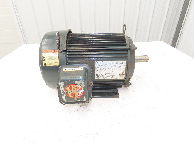 US Motors T729A AC Motor 3Hp 3530rpm 575V 3PH Type FUT 182T Frame 1-1/8" Shaft