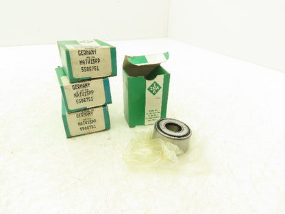 INA NATV15PP Yoke Roller Bearing 15mm-ID x 35mm-OD x 19mm-Width Lot Of 4