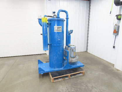 Kraemer Regenerative High Vacuum Pump 10Hp 3Ph 420CFM Oil-less Dust Collector