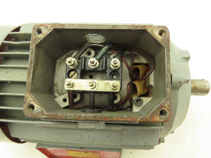 R.Schali 1ZK90L4 Metric AC Motor 1.8kw 1700rpm 230/460V 3PH 90L Frame 24mm Shaft