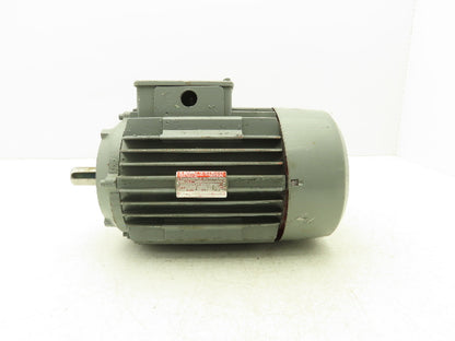 R.Schali 1ZK90L4 Metric AC Motor 1.8kw 1700rpm 230/460V 3PH 90L Frame 24mm Shaft