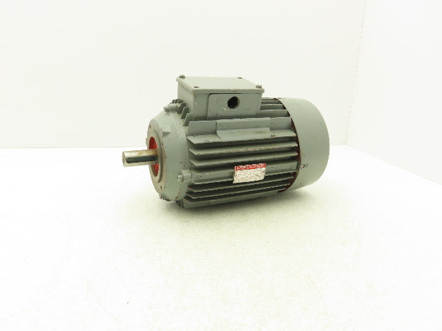 R.Schali 1ZK90L4 Metric AC Motor 1.8kw 1700rpm 230/460V 3PH 90L Frame 24mm Shaft