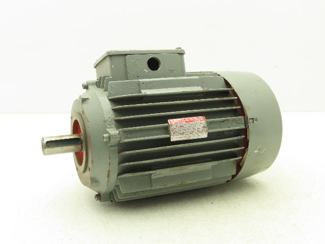 R.Schali 1ZK90L4 Metric AC Motor 1.8kw 1700rpm 230/460V 3PH 90L Frame 24mm Shaft