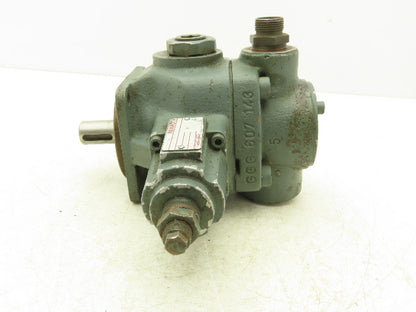 Rexroth Hydronorma 1PV2V5-31/16RE01MC70A1 Hydraulic Pump 4-Bolt 20mm Shaft