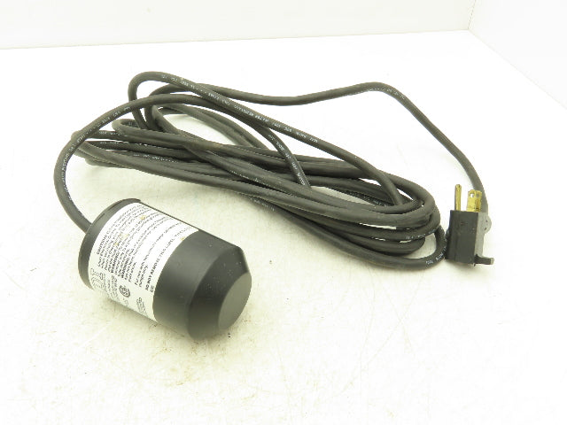 MDI GF10W20F1 Mechanical Float Switch 120VAC 20' Cord Pump Duty Normally Open