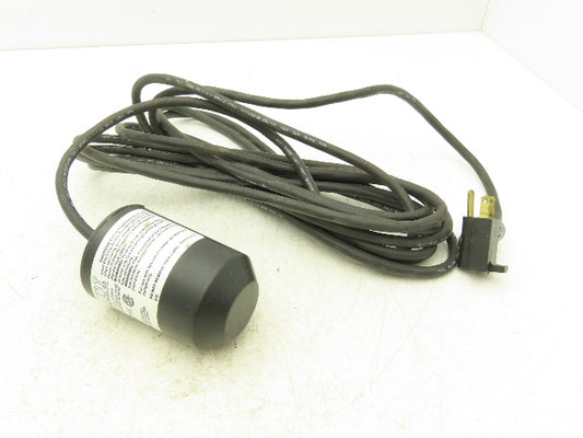 MDI GF10W20F1 Mechanical Float Switch 120VAC 20' Cord Pump Duty Normally Open