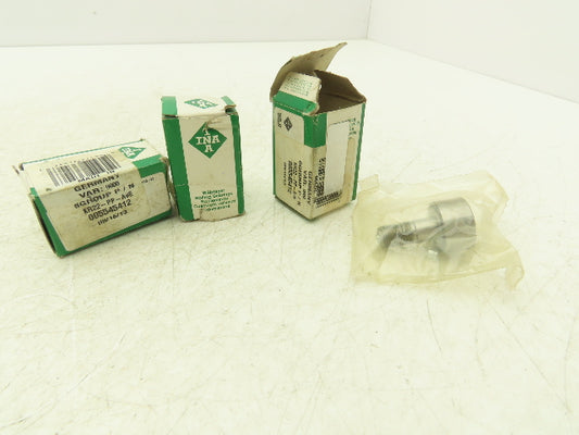 INA KR22-PPA Cam Follower Bearing 22mm-OD 12mm-Width 10mm-Stud Lot Of 3