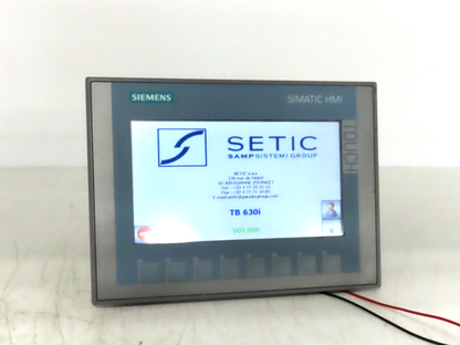 Siemens 6AV2 123-2GB03-0AX0 Simatic HMI Touch Screen Control Panel KTP700 Basic