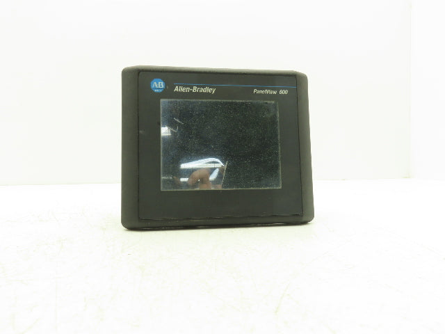 Allen Bradley 2711T6C1L1 PanelView 600 Touch Screen PLC HMI Ser B Rev D Frn 4.43
