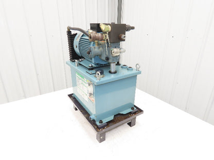 Nachi NSP-20-22V1A4 Hydraulic Power Unit Variable Pump 20 Liter 7gpm 3Hp 220V