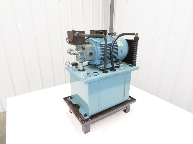 Nachi NSP-20-22V1A4 Hydraulic Power Unit Variable Pump 20 Liter 7gpm 3Hp 220V