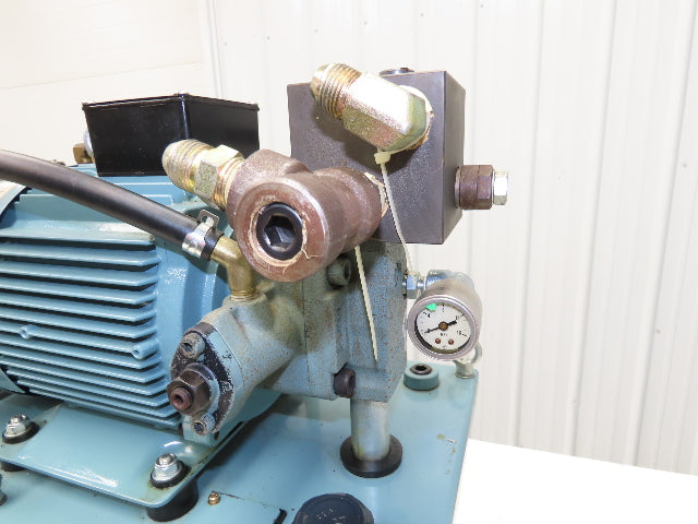 Nachi NSP-20-22V1A4 Hydraulic Power Unit Variable Pump 20 Liter 7gpm 3Hp 220V