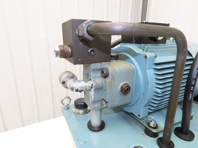 Nachi NSP-20-22V1A4 Hydraulic Power Unit Variable Pump 20 Liter 7gpm 3Hp 220V