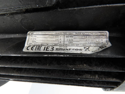 Grundfos MTC4-5/3 A-WB-A-AQQV Coolant Pump 26gpm 1.5Hp 230/460V 3PH 3/4"NPT