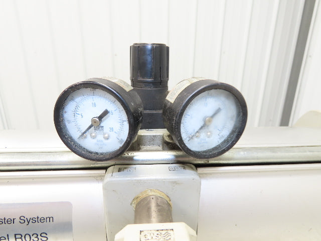 MPS Midwest R03S 2:1 Compressed Air Pressure Booster 3.5 Gal Tank 230psi