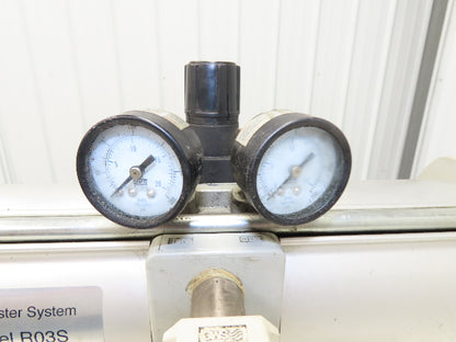 MPS Midwest R03S 2:1 Compressed Air Pressure Booster 3.5 Gal Tank 230psi