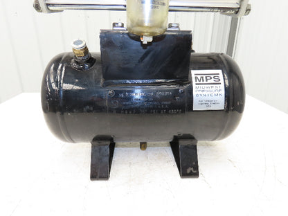 MPS Midwest R03S 2:1 Compressed Air Pressure Booster 3.5 Gal Tank 230psi