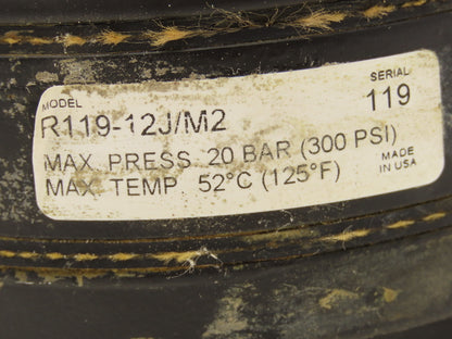 Parker R119-12J/M2 Hi-Flo Pneumatic Pressure Regulator 300 PSI 1.5"NPT