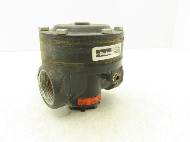 Parker R119-12J/M2 Hi-Flo Pneumatic Pressure Regulator 300 PSI 1.5"NPT