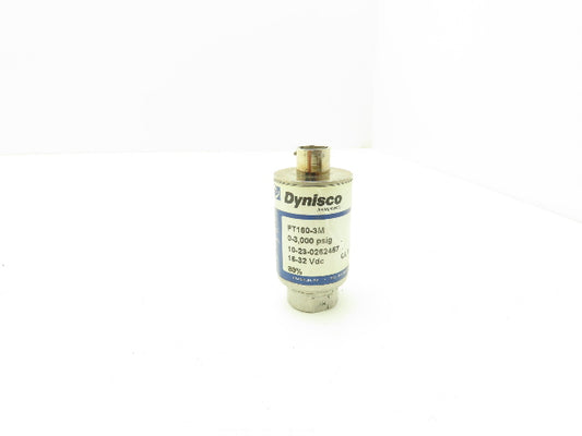 Dynisco Instruments PT160-3M Pressure Sensor 0-3000psig Transducer 16-32VDC In