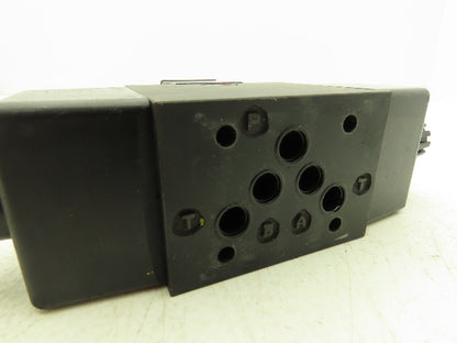 Parker D3W15CNYK561M Hydraulic Directional Control Valve 110/120VAC 50/60Hz