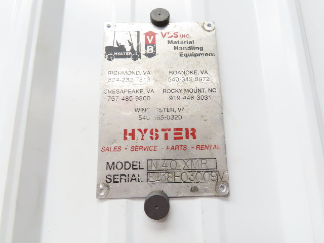 Hyster 2015434 General Electric Direct Drive Motor Off Of N40 XMR Forklift