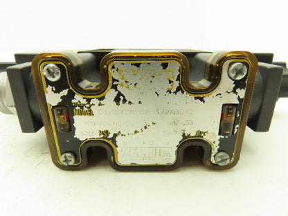 Parker D1VW4CNYCF5672XB042 Hydraulic Directional Valve 5000PSI 110/120V 50/60Hz