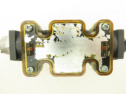 Parker D1VW4CNYCF5672XB042 Hydraulic Directional Valve 5000PSI 110/120V 50/60Hz