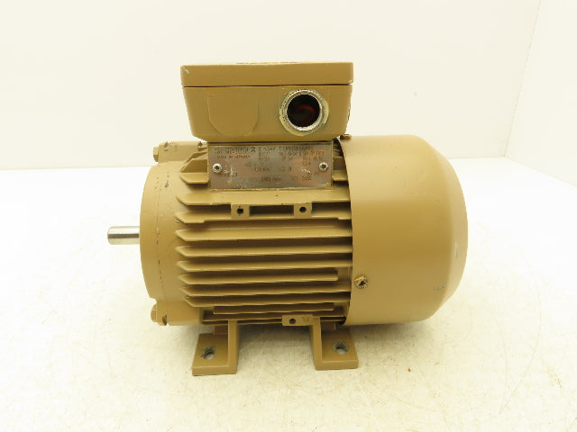 Siemens 1LA5073-2AA90 Metric AC Motor 0.55kw 3385rpm 460V 3PH IEC 71M 14mm Shaft
