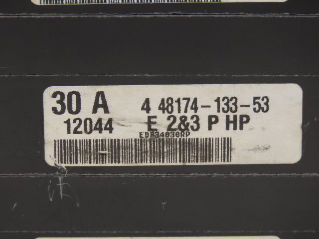 Square D EDB34030 Circuit Breaker 30A 480V 3 Pole 3Ph EDB Padlockable