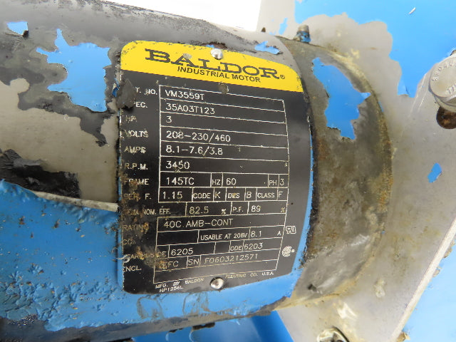 Barrett Centrifugals 326 12" Chip Spinner Oil Extractor Centrifuge 50Lbs 3Hp 3PH