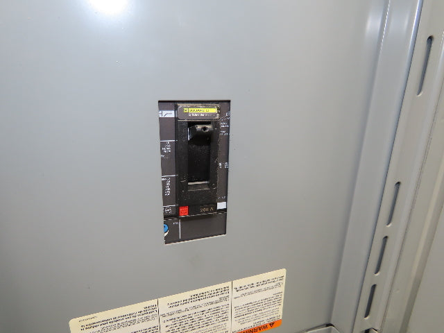Square D NF442L2C NF Panelboard Breaker Box 200A 600Y/347V 3PH 4W 42 Circuit