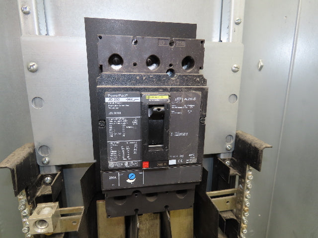 Square D NF442L2C NF Panelboard Breaker Box 200A 600Y/347V 3PH 4W 42 Circuit