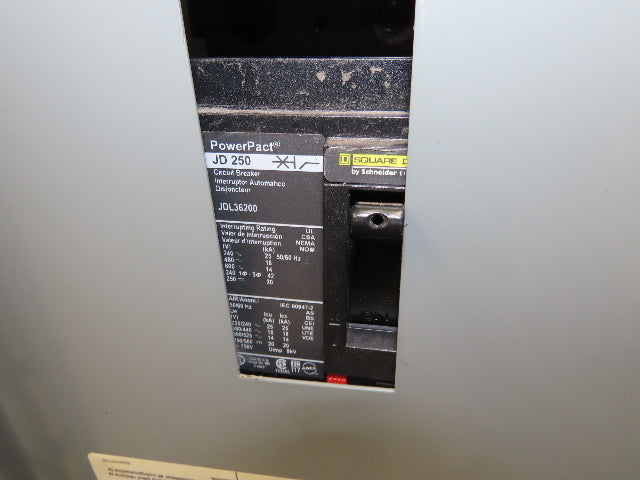 Square D NF442L2C NF Panelboard Breaker Box 200A 600Y/347V 3PH 4W 42 Circuit