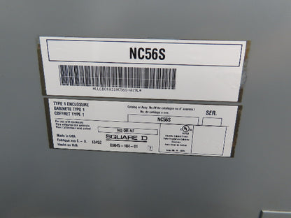 Square D NF442L2C NF Panelboard Breaker Box 200A 600Y/347V 3PH 4W 42 Circuit