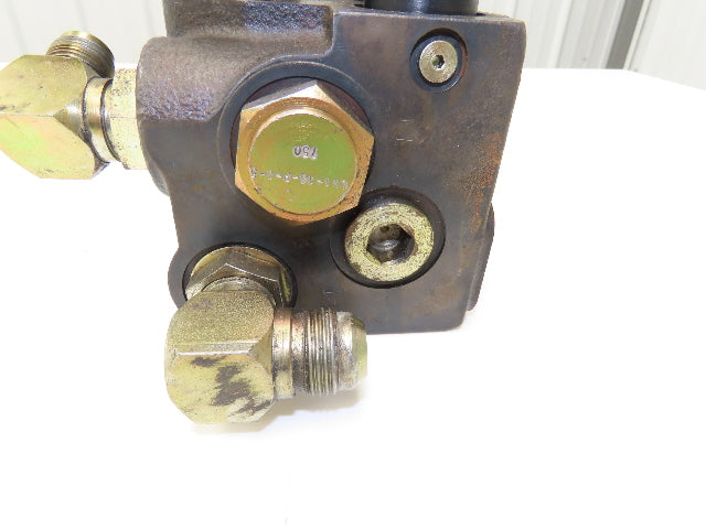 929500 Hydraulic Solenoid Control Valve & Manifold From N40 XMR Forklift