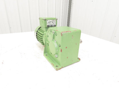Bauer DK74SZ3-1111/178 Gearmotor 0.3kw 148:1 Ratio 11rpm 220-480 3PH LH Output