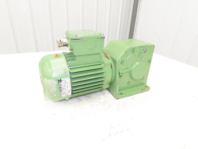 Bauer DK74SZ3-1111/178 Gearmotor 0.3kw 148:1 Ratio 11rpm 220-480 3PH LH Output