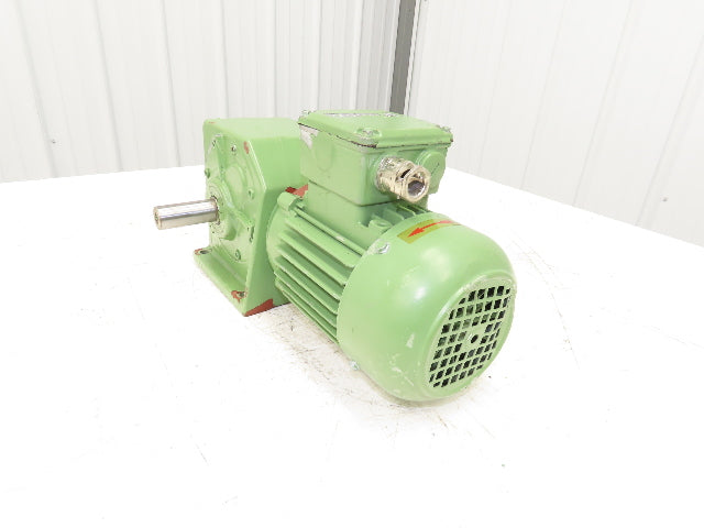 Bauer DK74SZ3-1111/178 Gearmotor 0.3kw 148:1 Ratio 11rpm 220-480 3PH LH Output