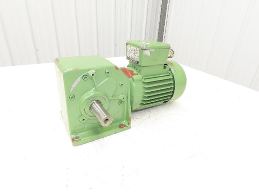 Bauer DK74SZ3-1111/178 Gearmotor 0.3kw 148:1 Ratio 11rpm 220-480 3PH LH Output